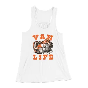 Van Life Women's Flowey Racerback Tank Top