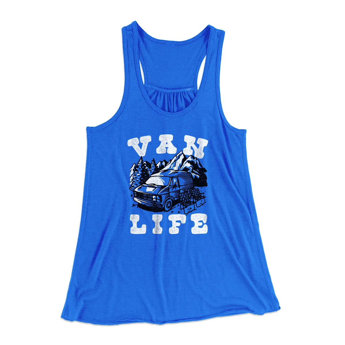 Van Life Women's Flowey Racerback Tank Top
