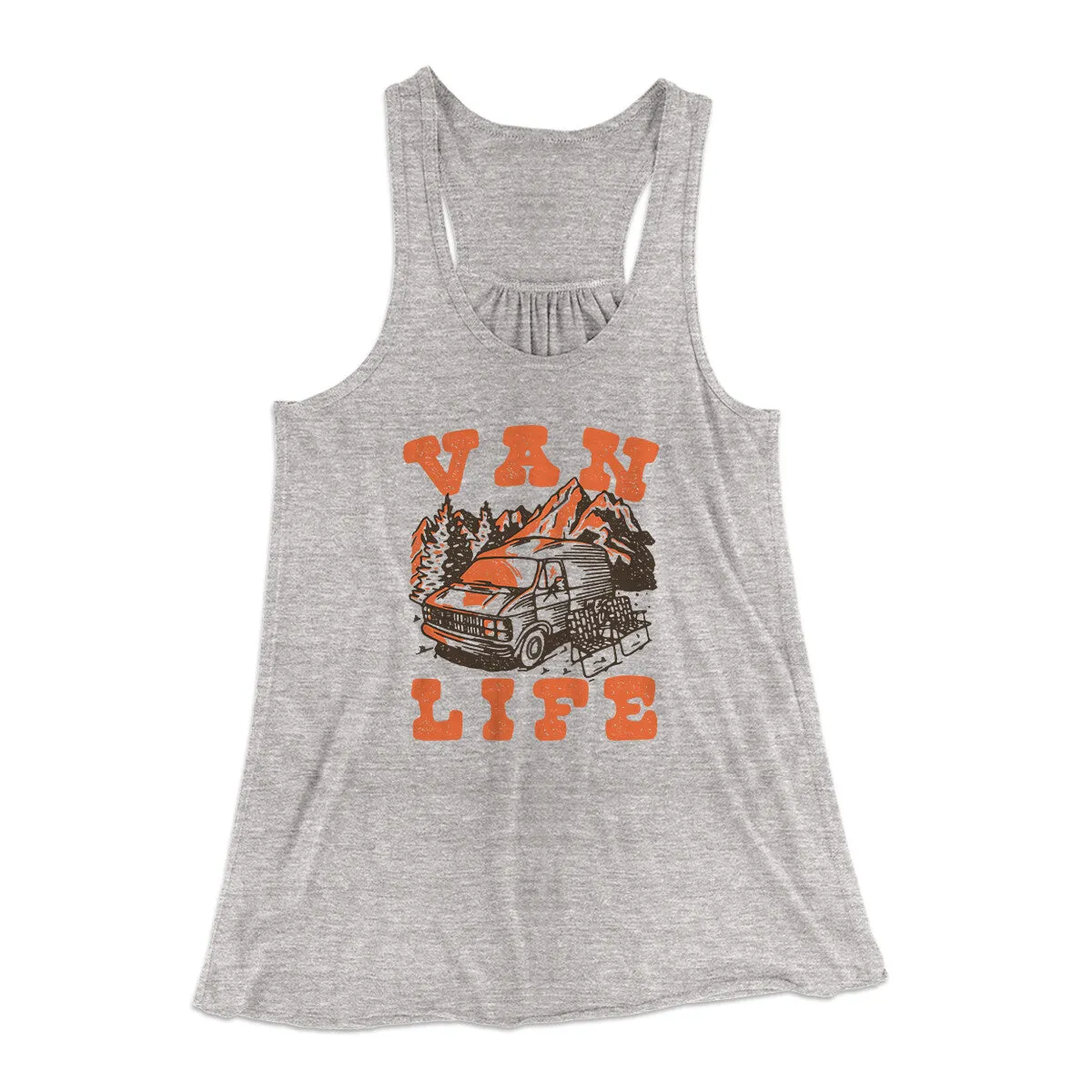 Van Life Women's Flowey Racerback Tank Top