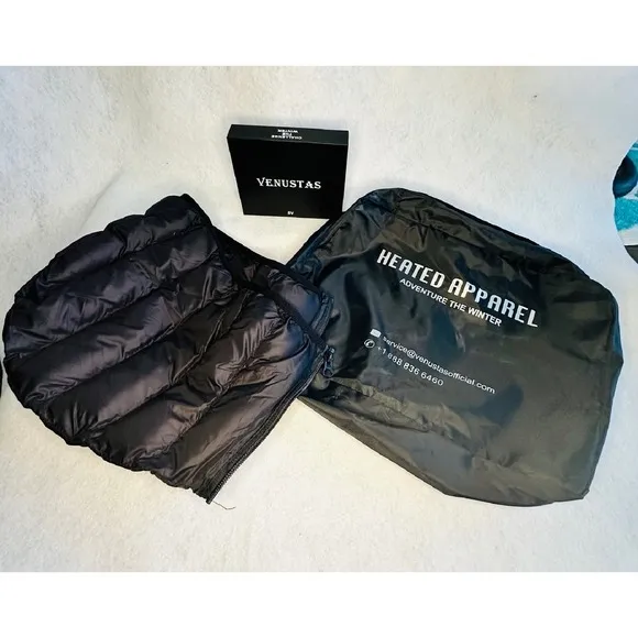 Venustas Unisex Heated Jacket with Battery, Heated Coat for‎ Women and Men XL