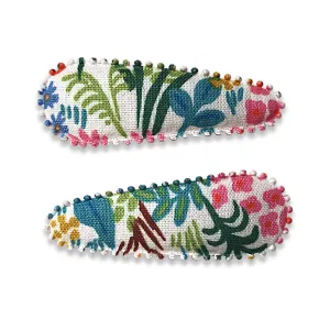 Veronica Floral Hair Clip Set