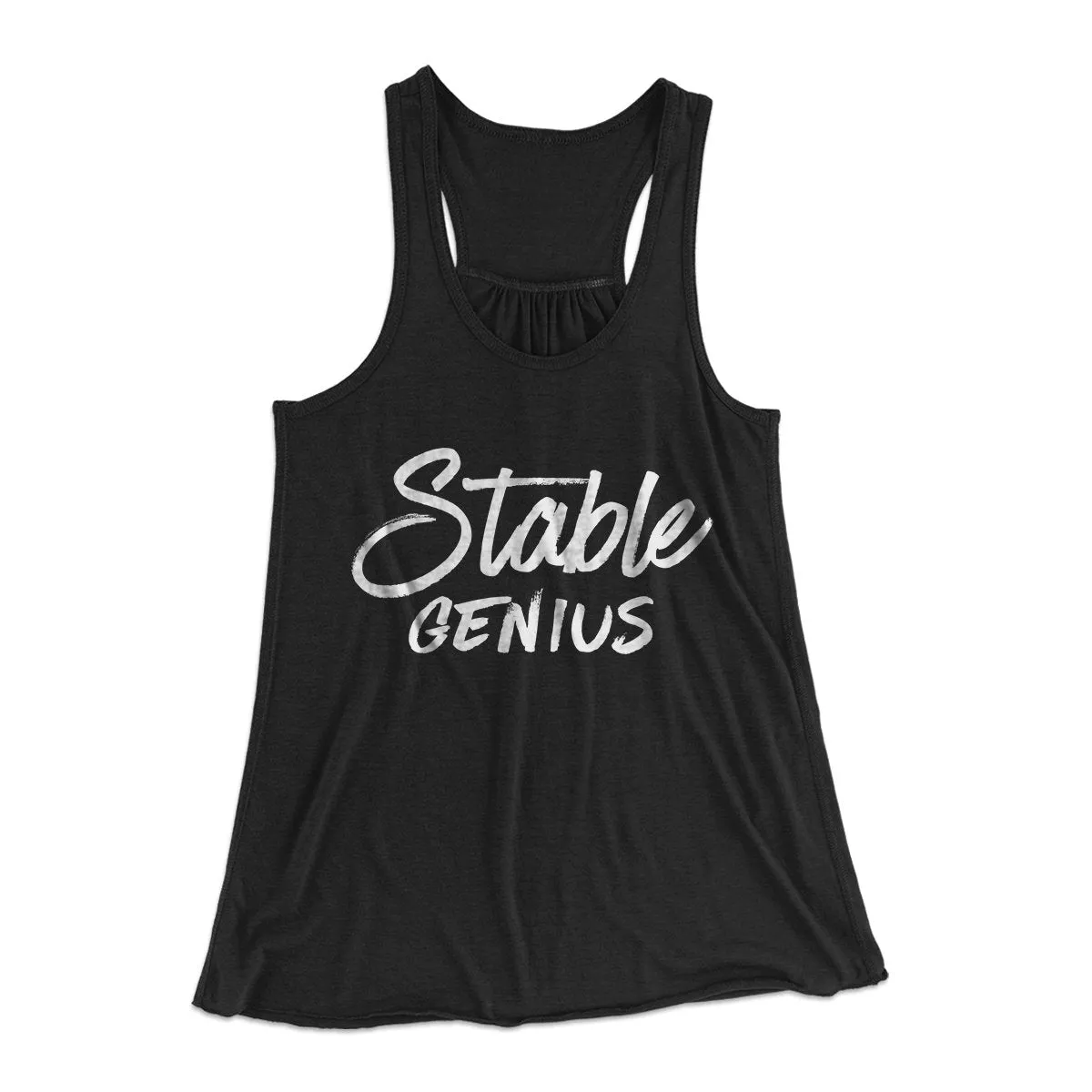 Very Stable Genius Women's Flowey Tank Top