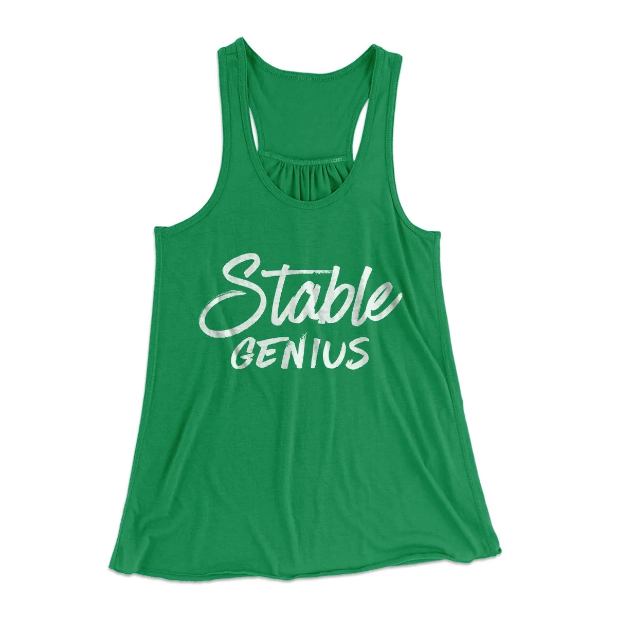 Very Stable Genius Women's Flowey Tank Top