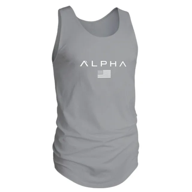 Vest bodybuilding clothing and fitness men undershirt tank tops tops golds men undershirt
