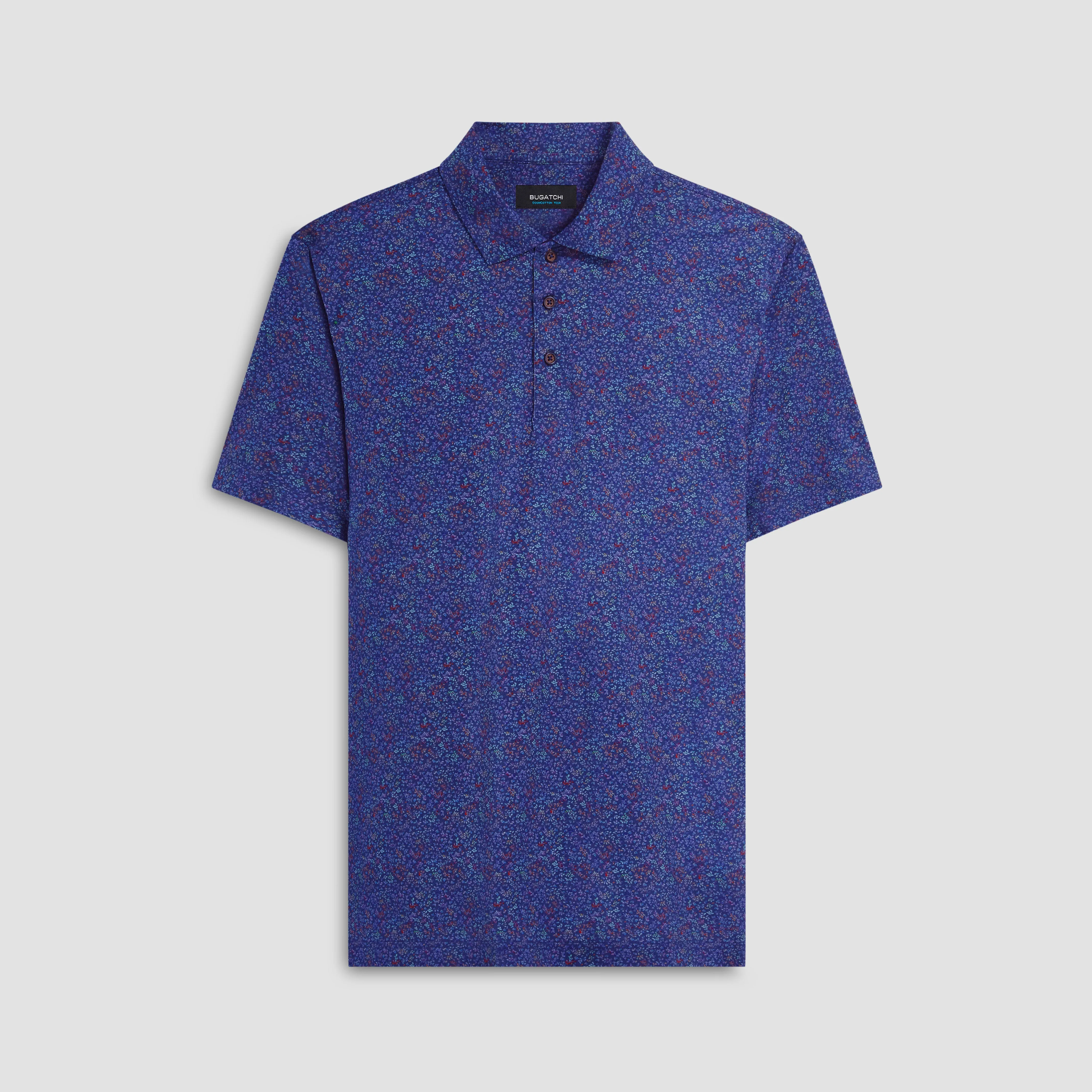 Victor Floral Print OoohCotton Polo