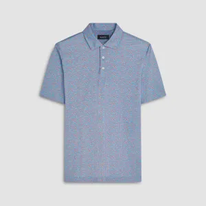 Victor Ribbon Stripe Print OoohCotton Polo