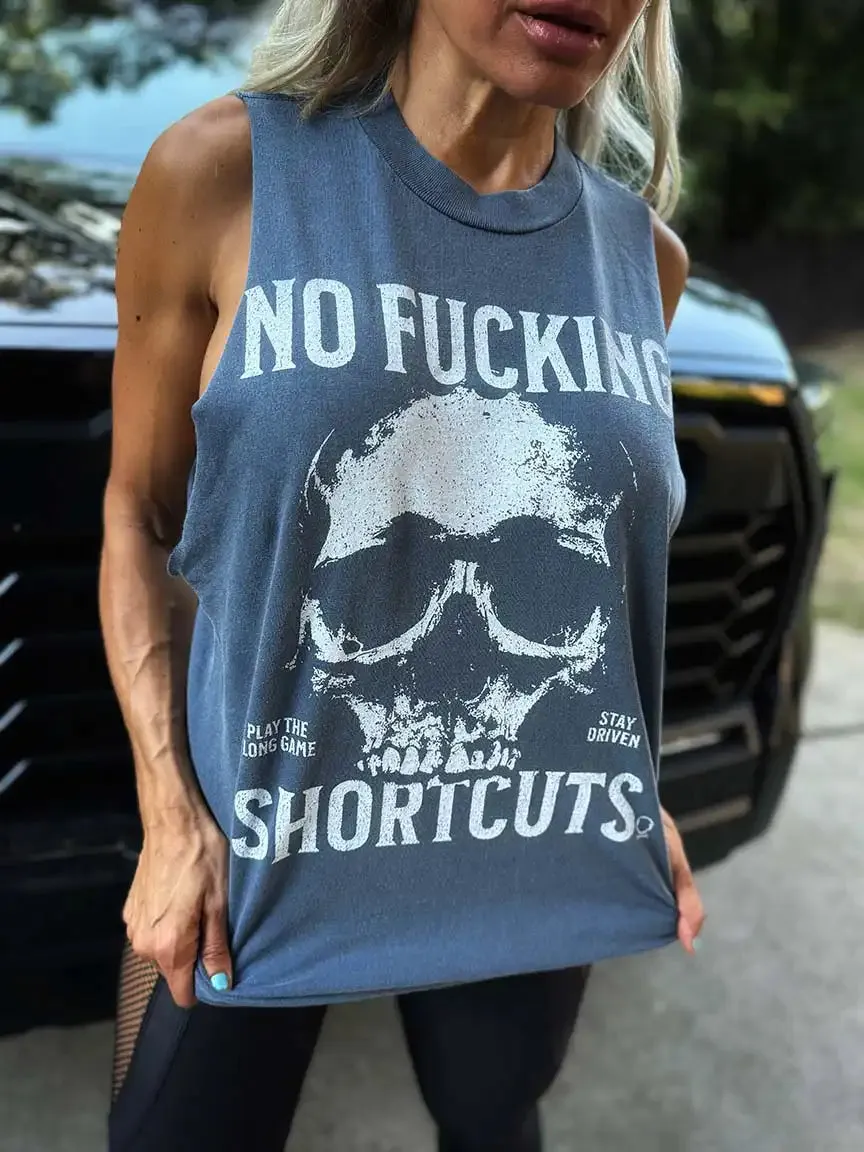 VINTAGE NO FUCKING TANK TOP*NAVY*