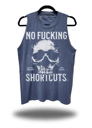 VINTAGE NO FUCKING TANK TOP*NAVY*