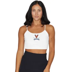 Virginia Cavaliers White Spaghetti Tank