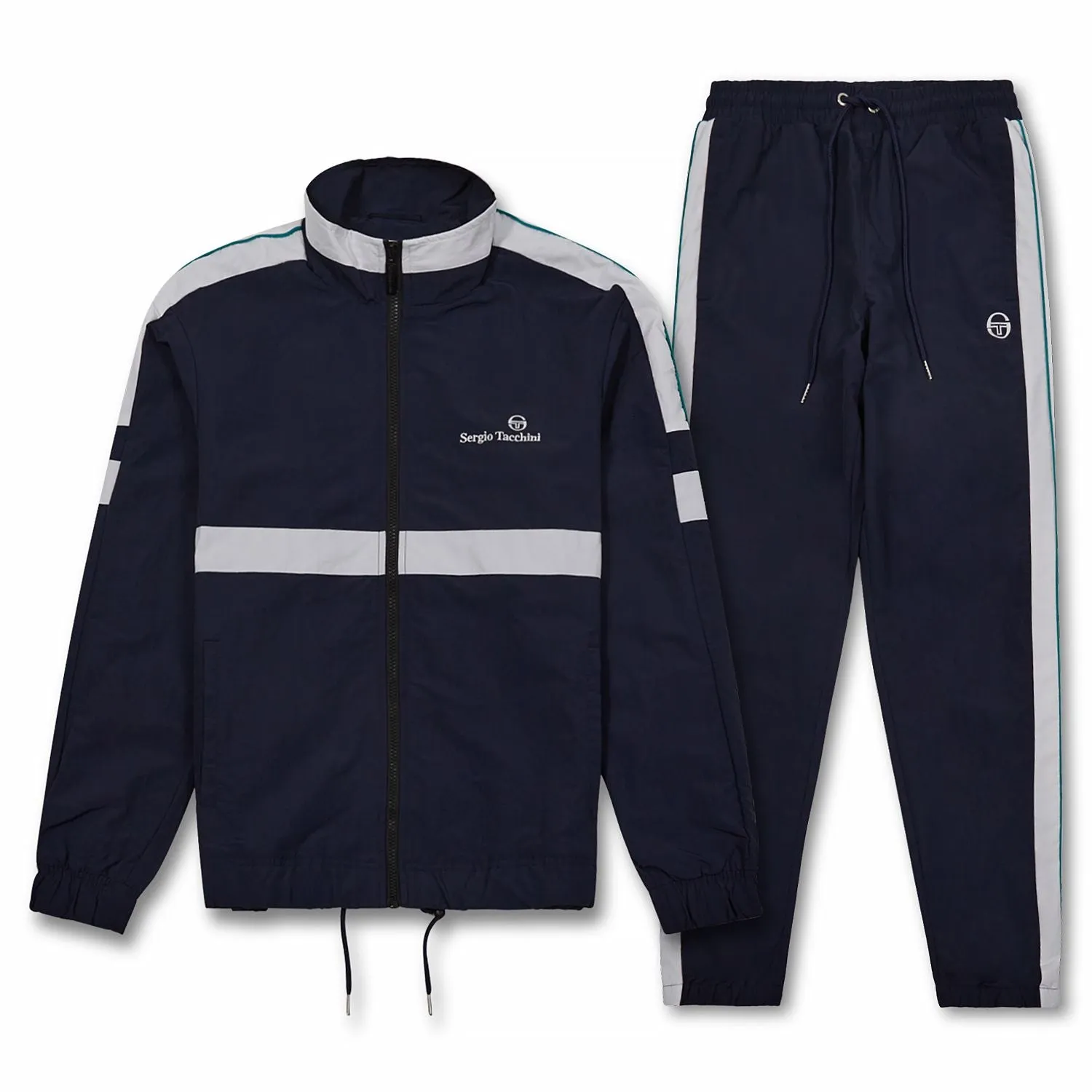 Viva Nylon Tracksuit - Maritime Blue