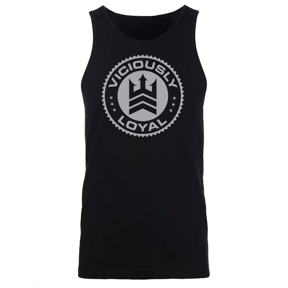 VL Medallion Men's Tank - BLACK