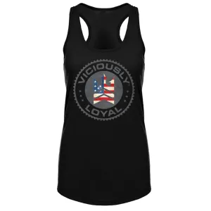 VL Patriot Women's Racerback Tank - BLACK
