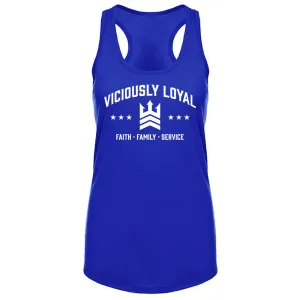 VL Purpose Women's Racerback Tank - ROYAL