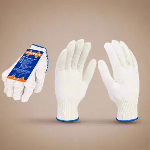 Wadfow Knitted & PVC dots Gloves - WKG2801