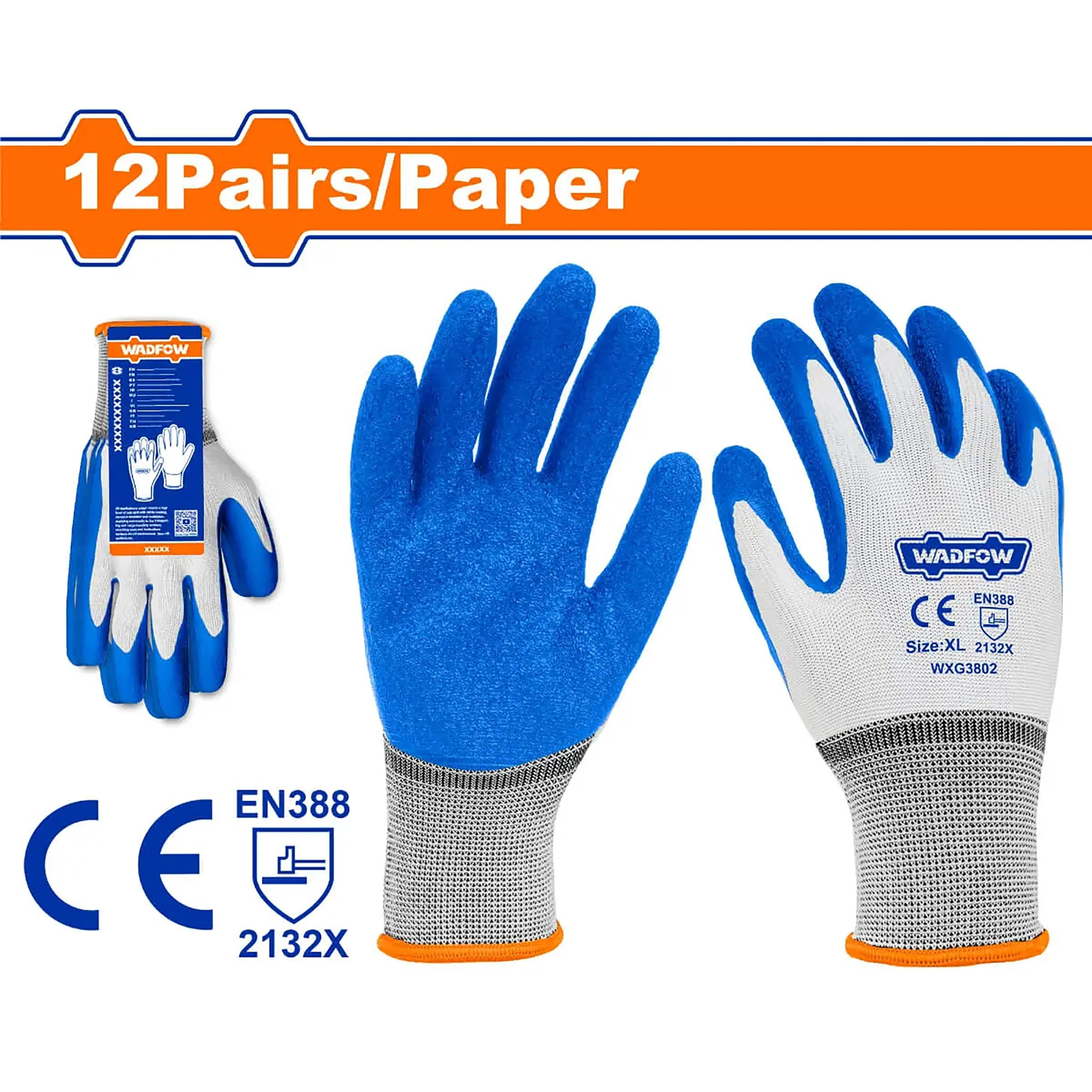 Wadfow Latex Gloves - WXG3802