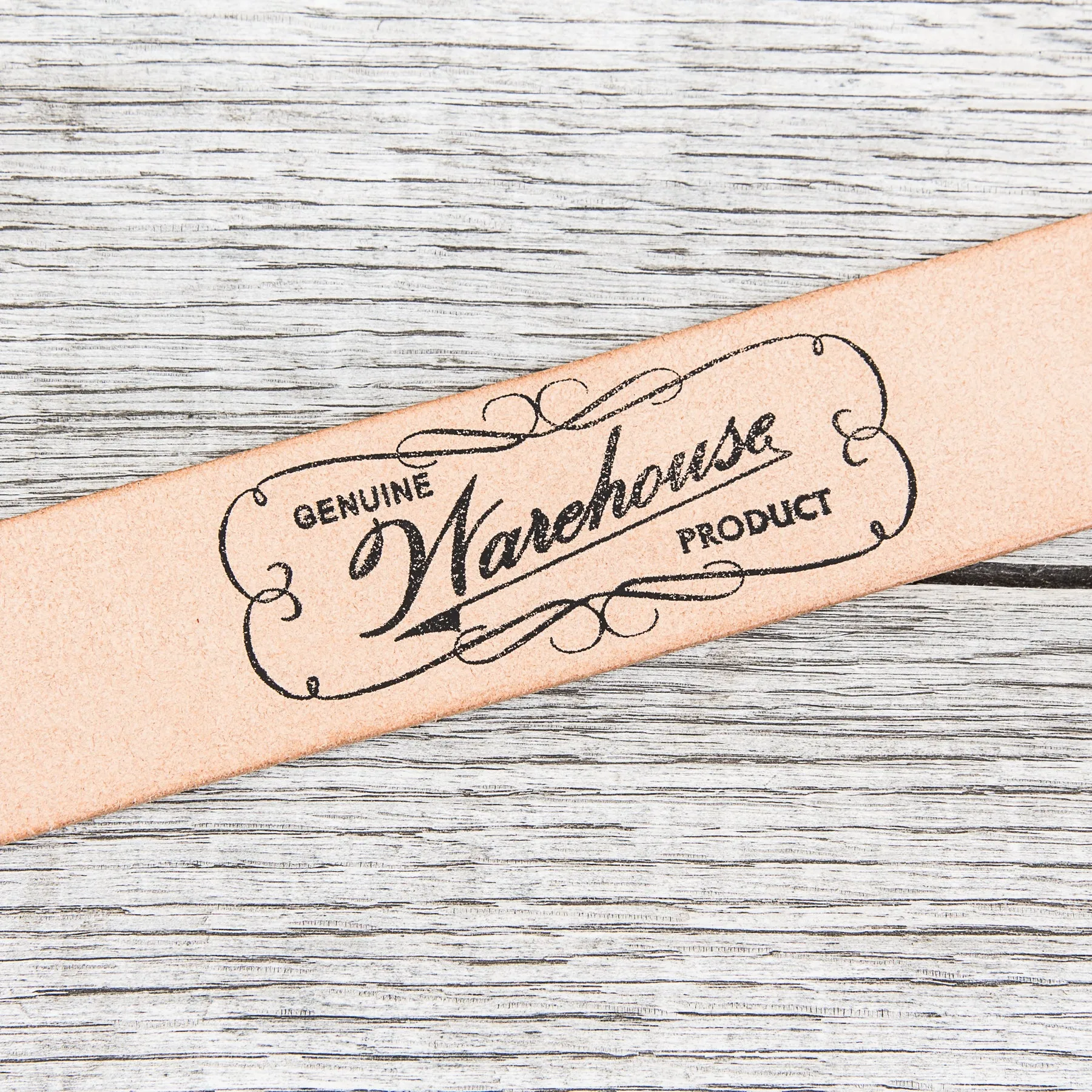 Warehouse & Co Garrison Leather Belt Tan