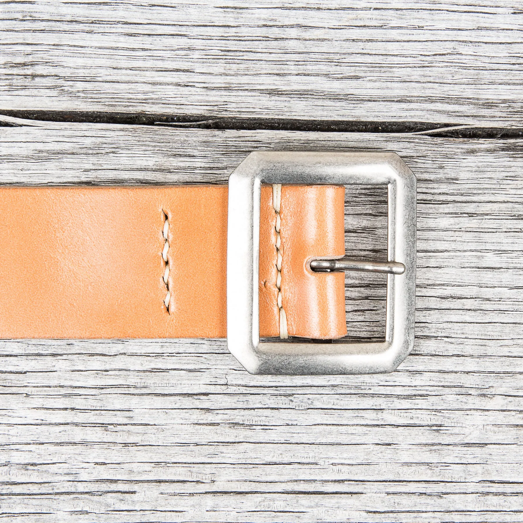 Warehouse & Co Garrison Leather Belt Tan
