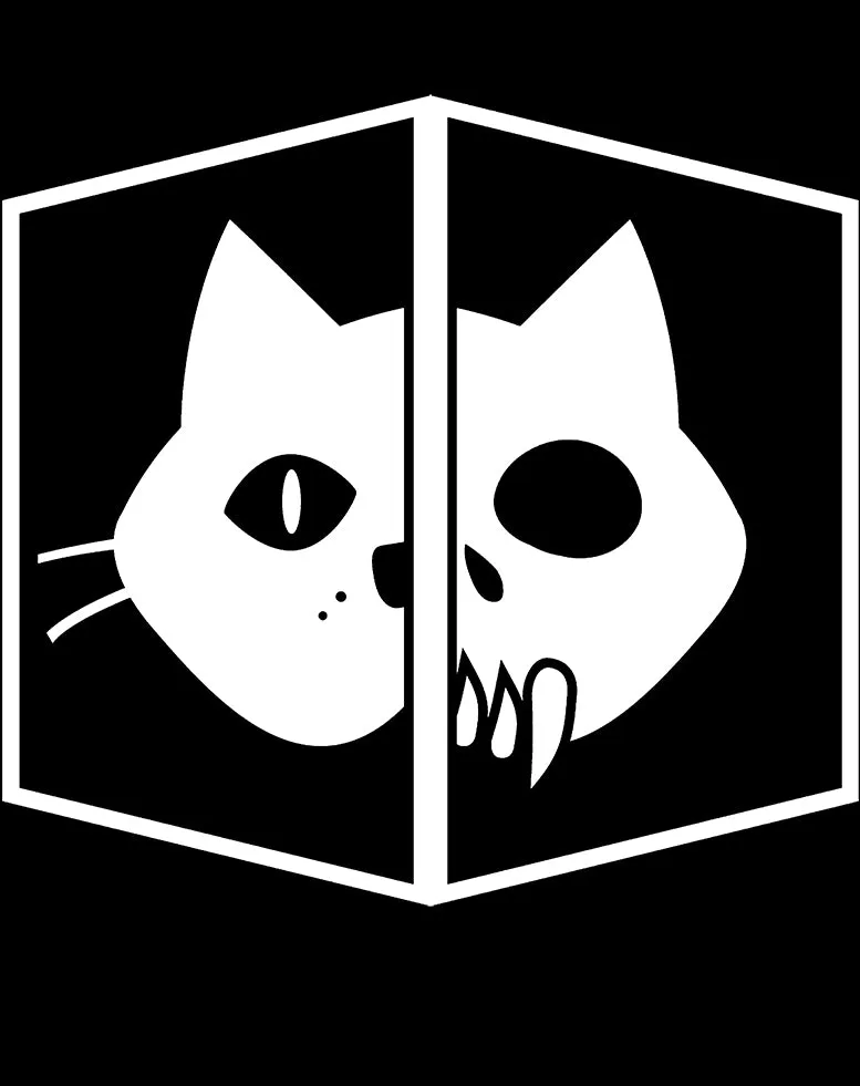 Weird Science Schrodinger's Cat Official Women's Long Tank Dress (Black)