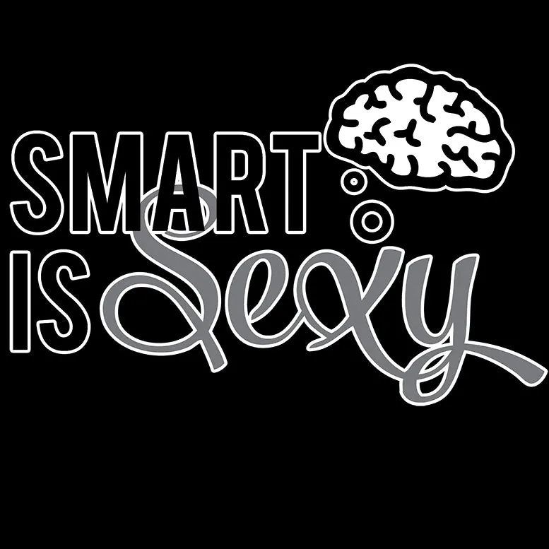 Weird Science Smart Is Sexy Official Women's Long Tank Dress (Black)