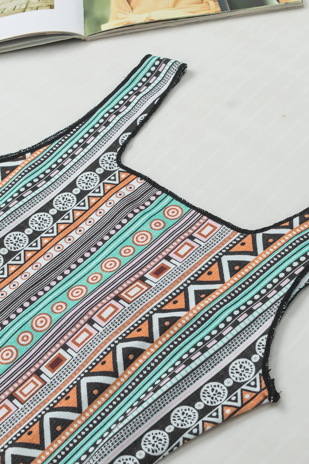 Western Geo Tank Top