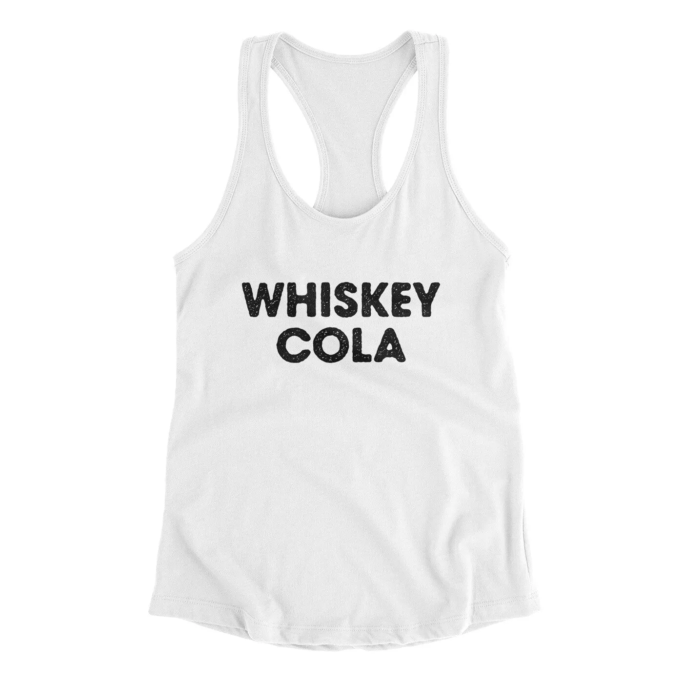 Whiskey Cola Women's Racerback Tank
