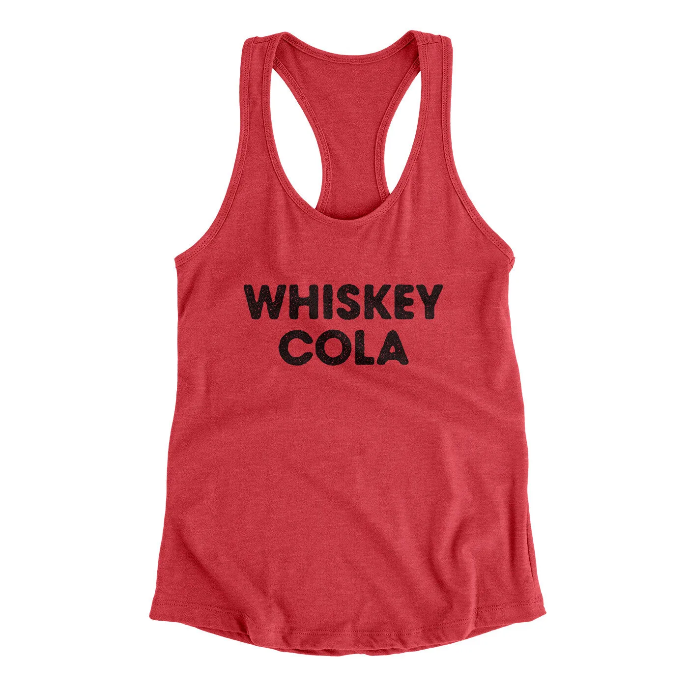 Whiskey Cola Women's Racerback Tank