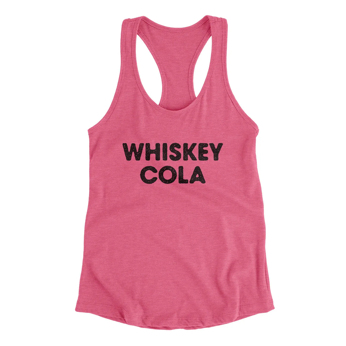 Whiskey Cola Women's Racerback Tank