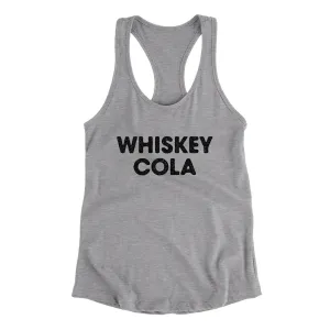 Whiskey Cola Women's Racerback Tank