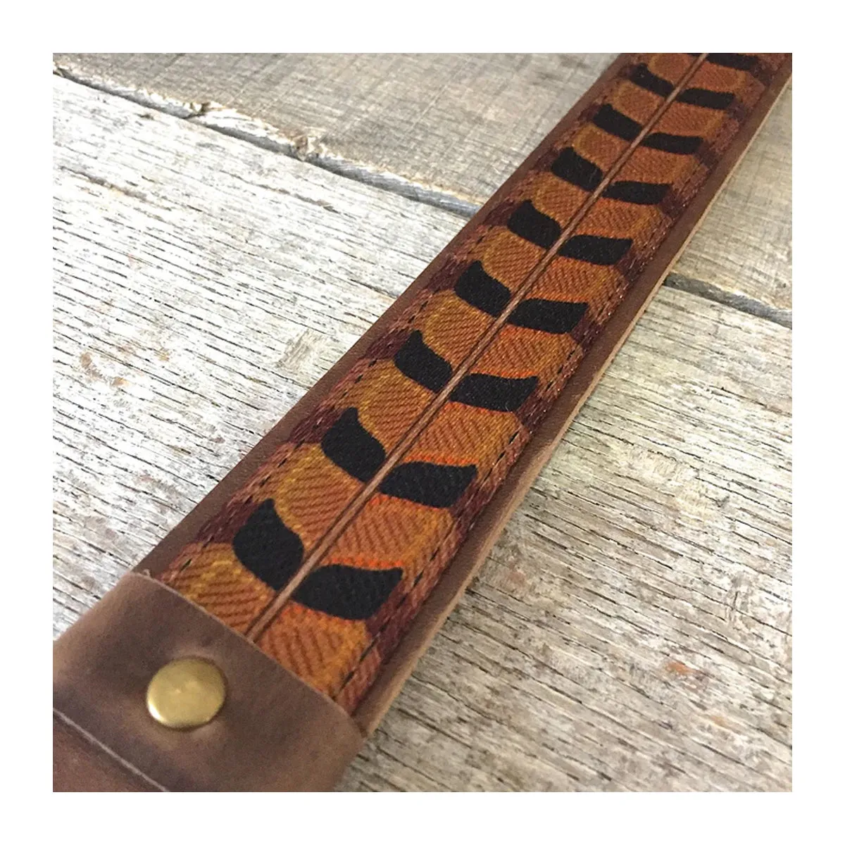 Whiskey Leatherworks Pheasant Tail Belt