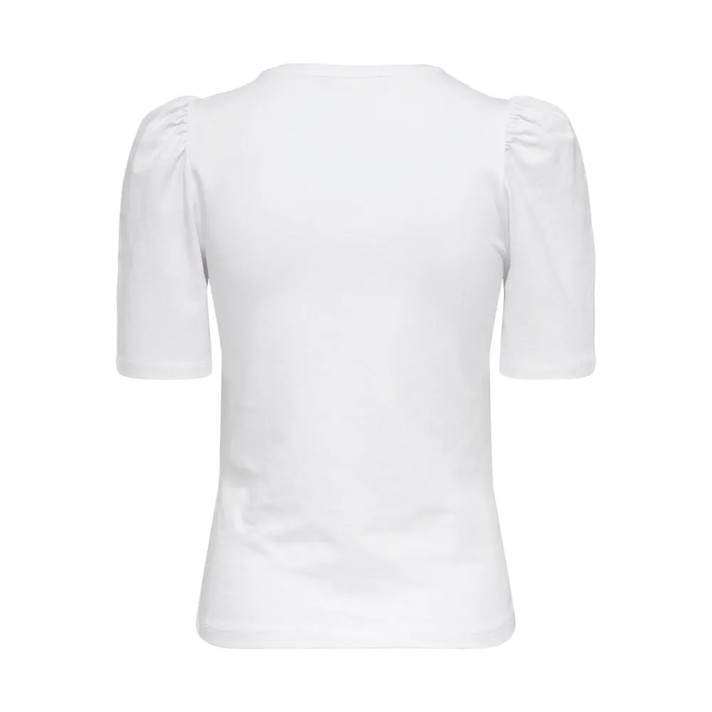 White Cotton Tops & T-Shirt