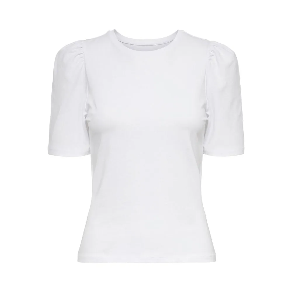 White Cotton Tops & T-Shirt