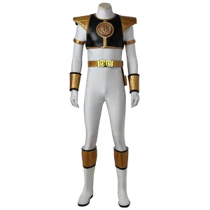 White Ranger Tommy Oliver Cosplay Costume