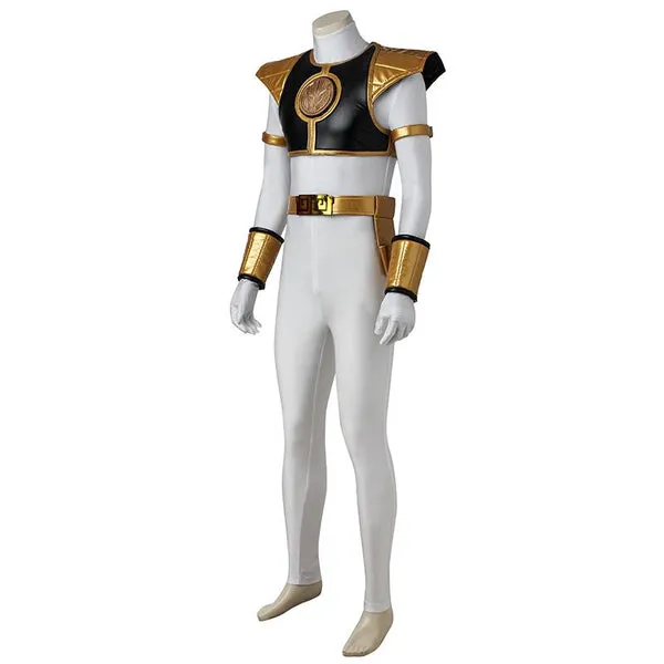 White Ranger Tommy Oliver Cosplay Costume