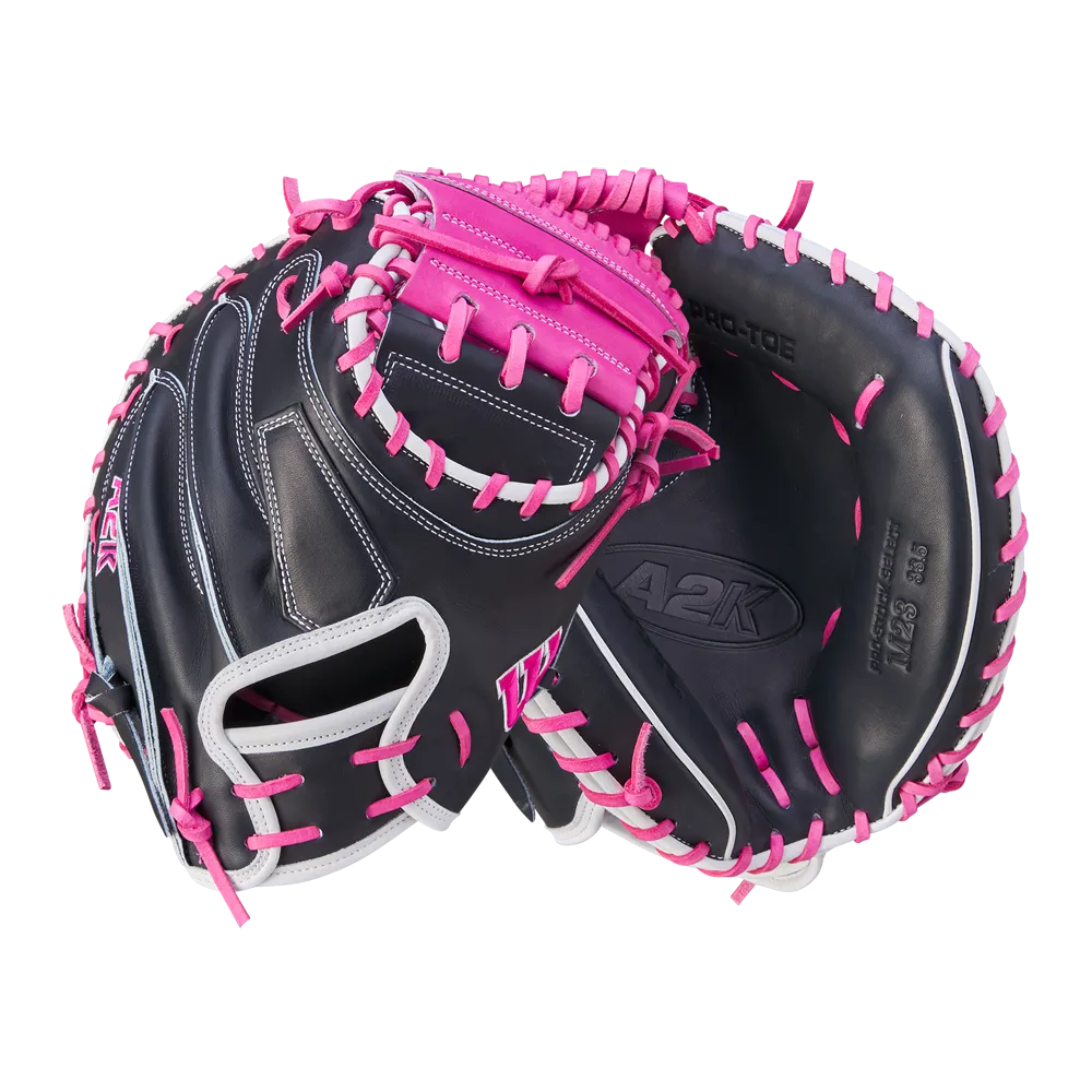 Wilson A2K M23 33.5" Baseball Catcher's Mitt - FALL 2024: WBW102622335