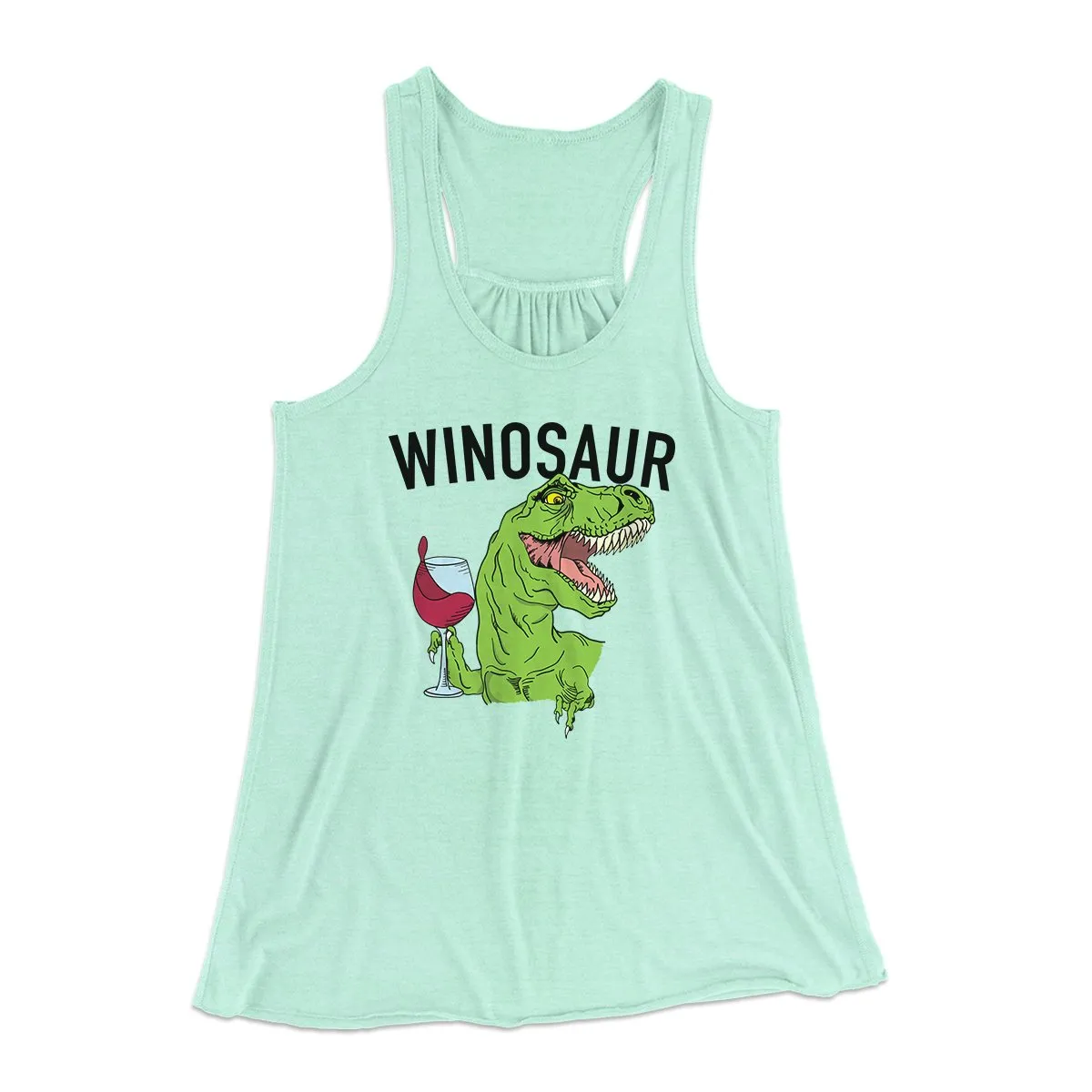 Winosaur Funny Women's Flowey Tank Top