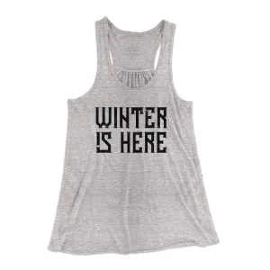 Winter is Here Women's Flowey Tank Top