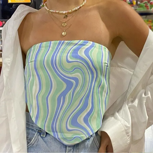 Women Halter Neck Backless Sexy Tank Tops