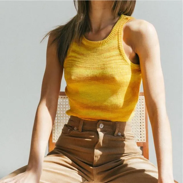 Women Halter Neck Backless Sexy Tank Tops
