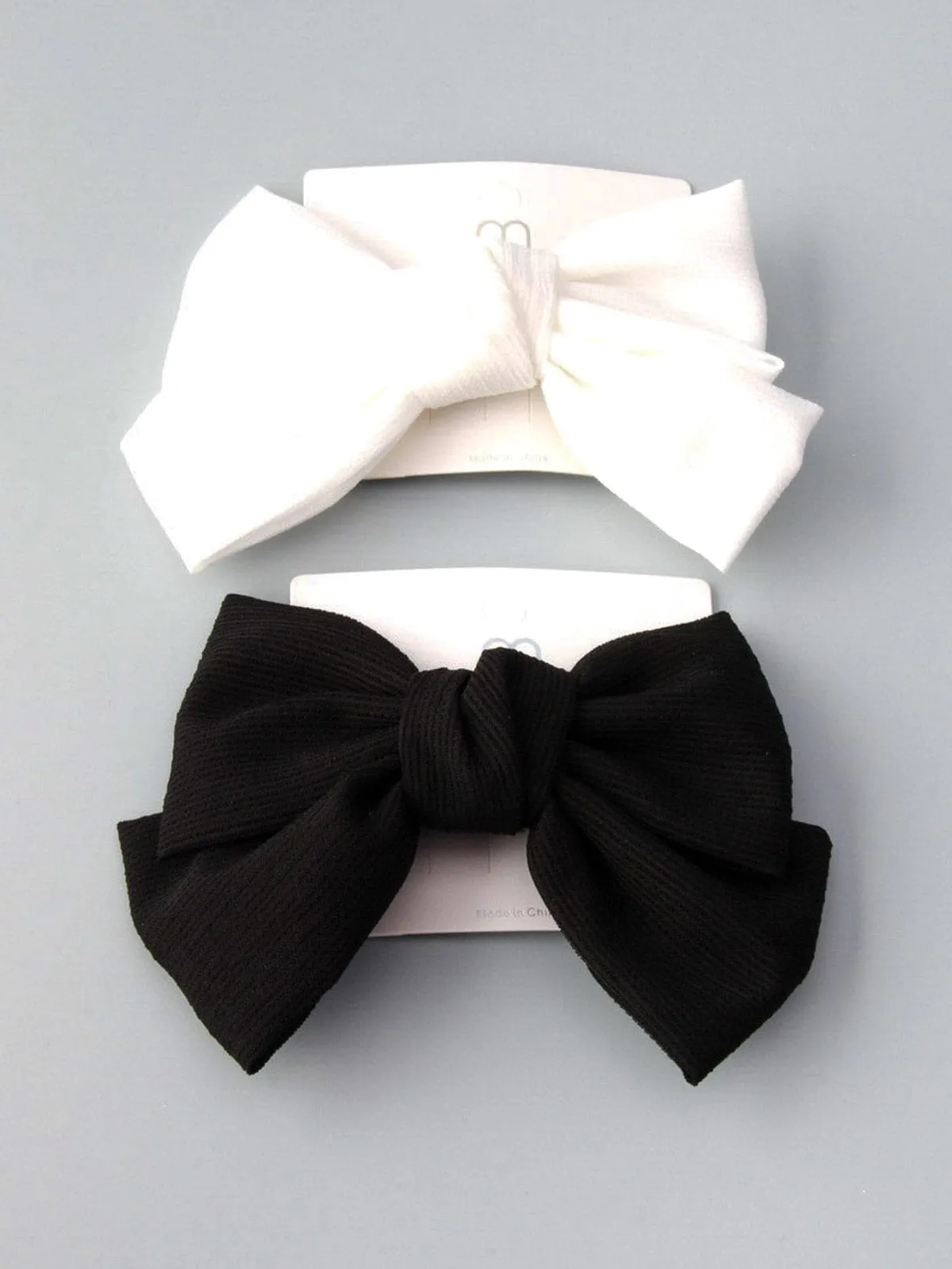 WOMEN'S ASSORTED COLORS BOWS HAIR CLIPS