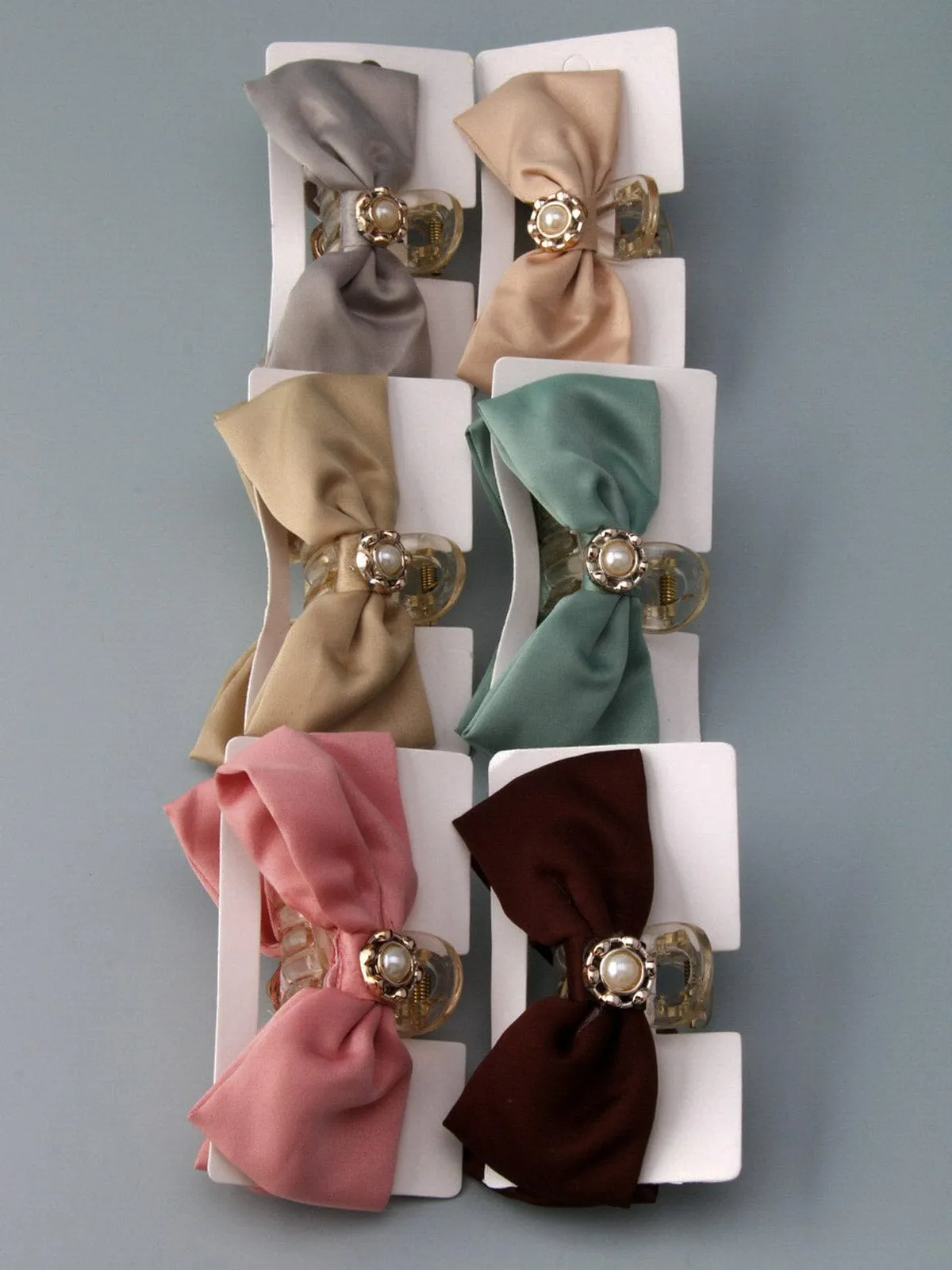 WOMEN'S ASSORTED COLORS CLAW HAIR CLIPS