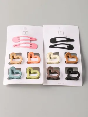 WOMEN'S ASSORTED COLORS HAIR CLIPS