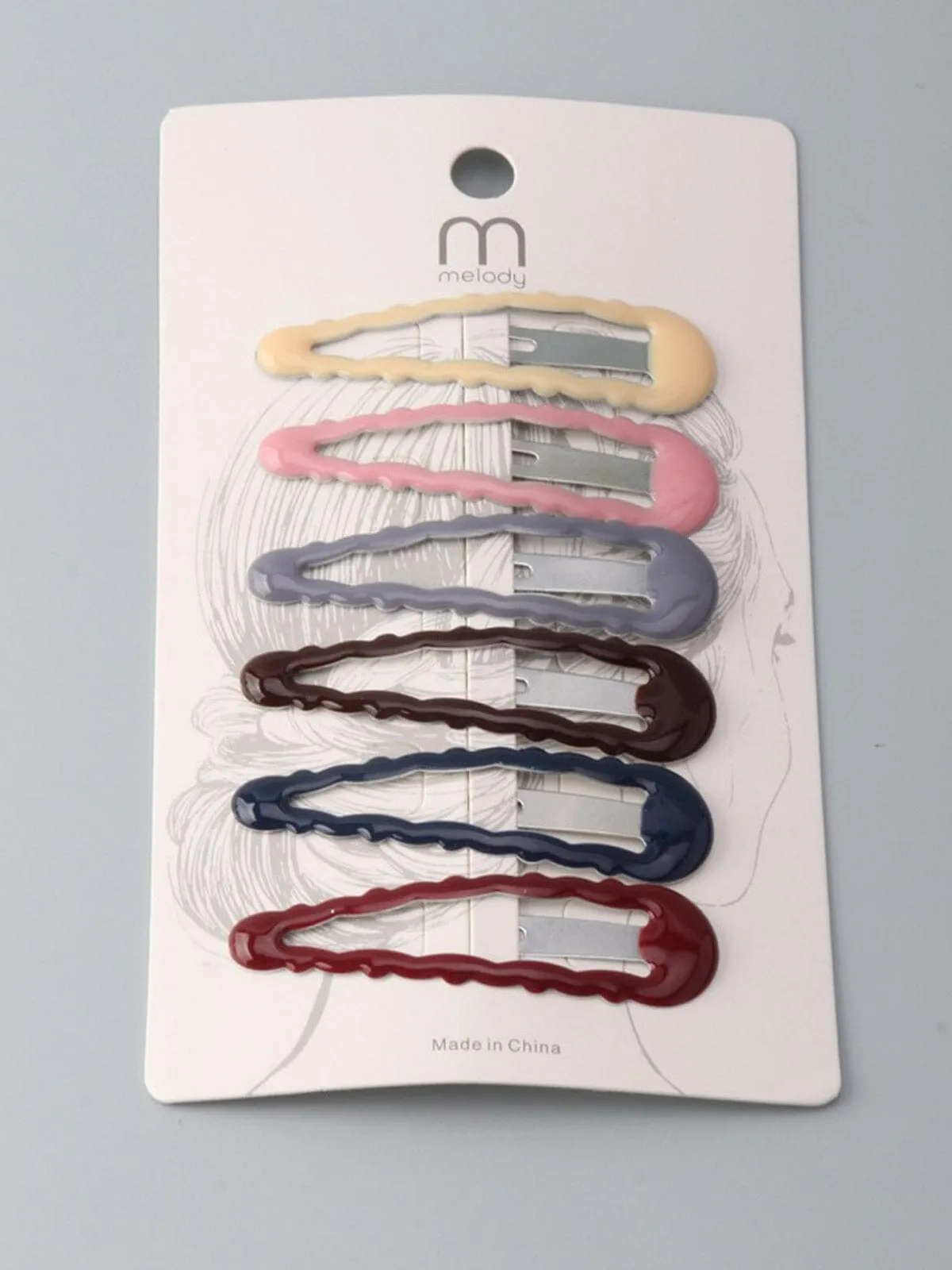 WOMEN'S ASSORTED COLORS HAIR CLIPS