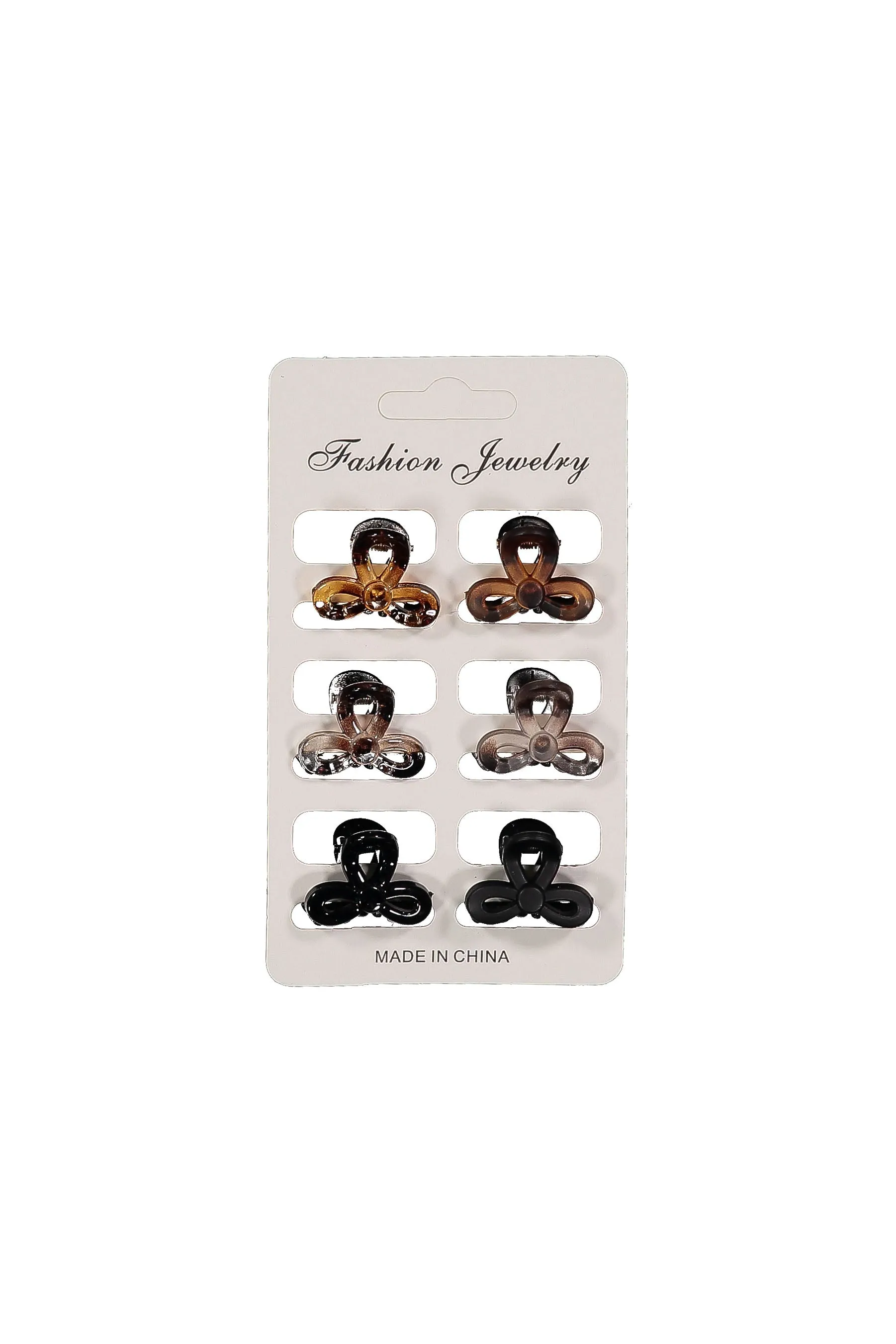 WOMEN'S ASSORTED COLORS MINI HAIR CLIPS