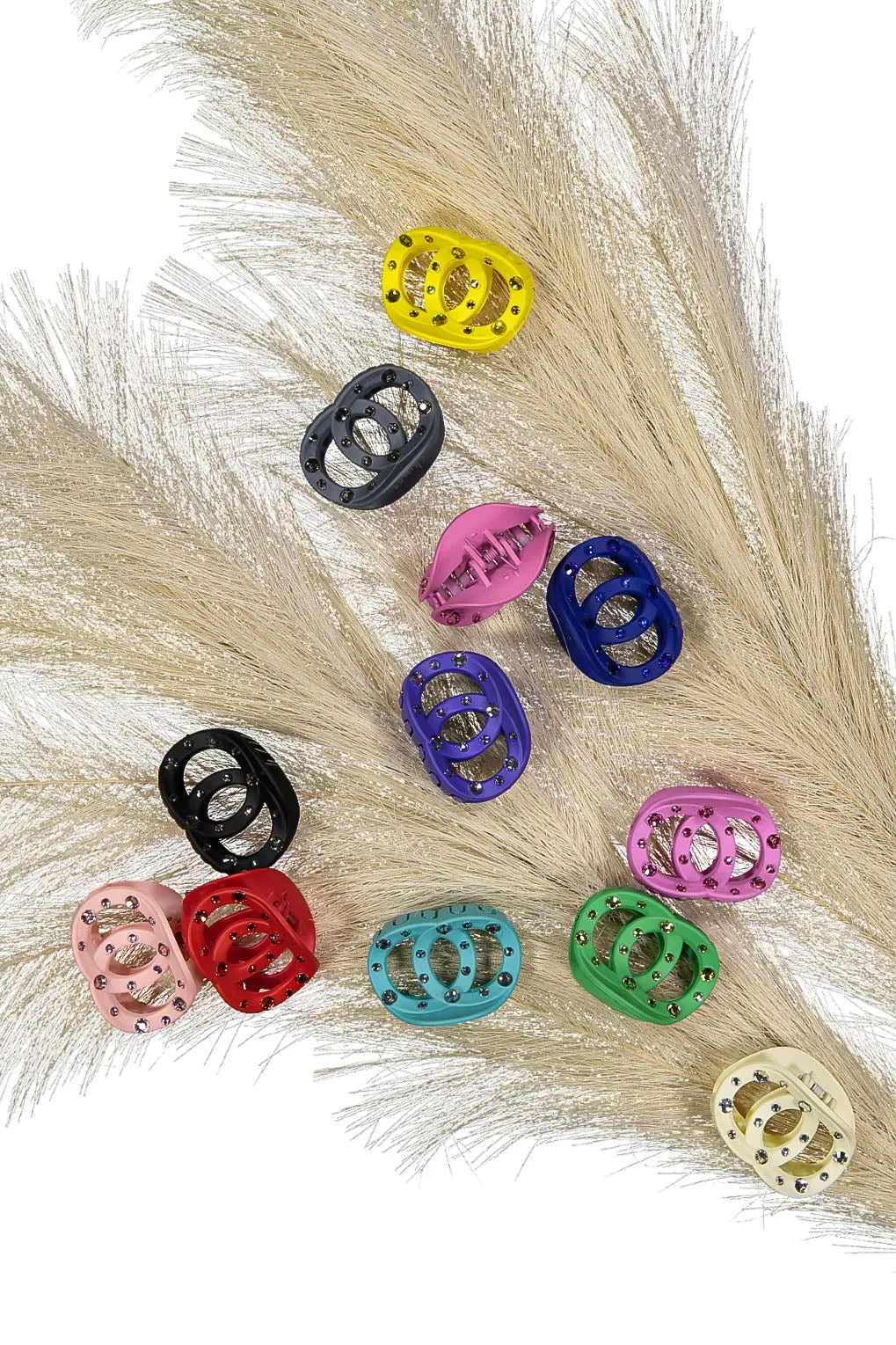 WOMEN'S ASSORTED JAW SHAPE HAIR CLIPS