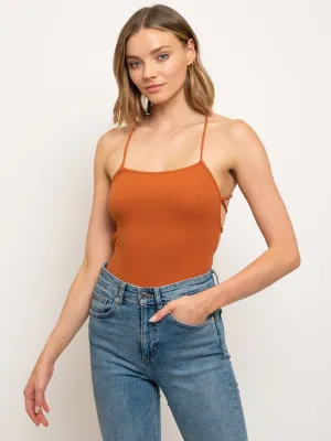 WOMEN'S BACK STRAPS BODYSUIT