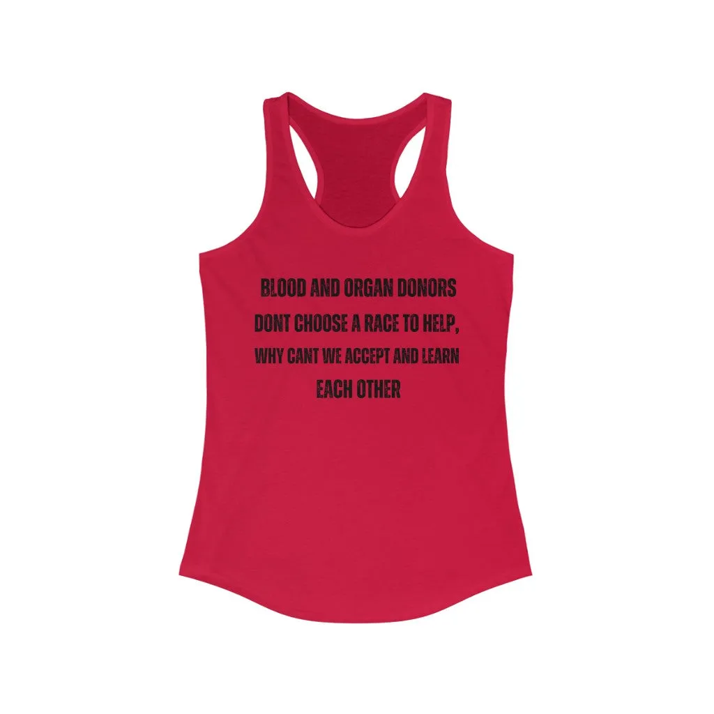 Women's Blood Tank
