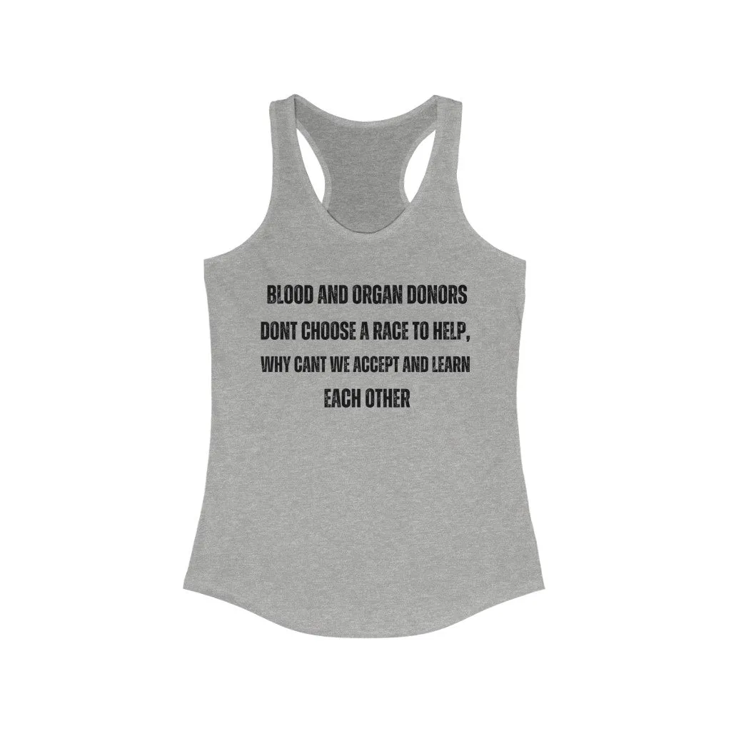 Women's Blood Tank
