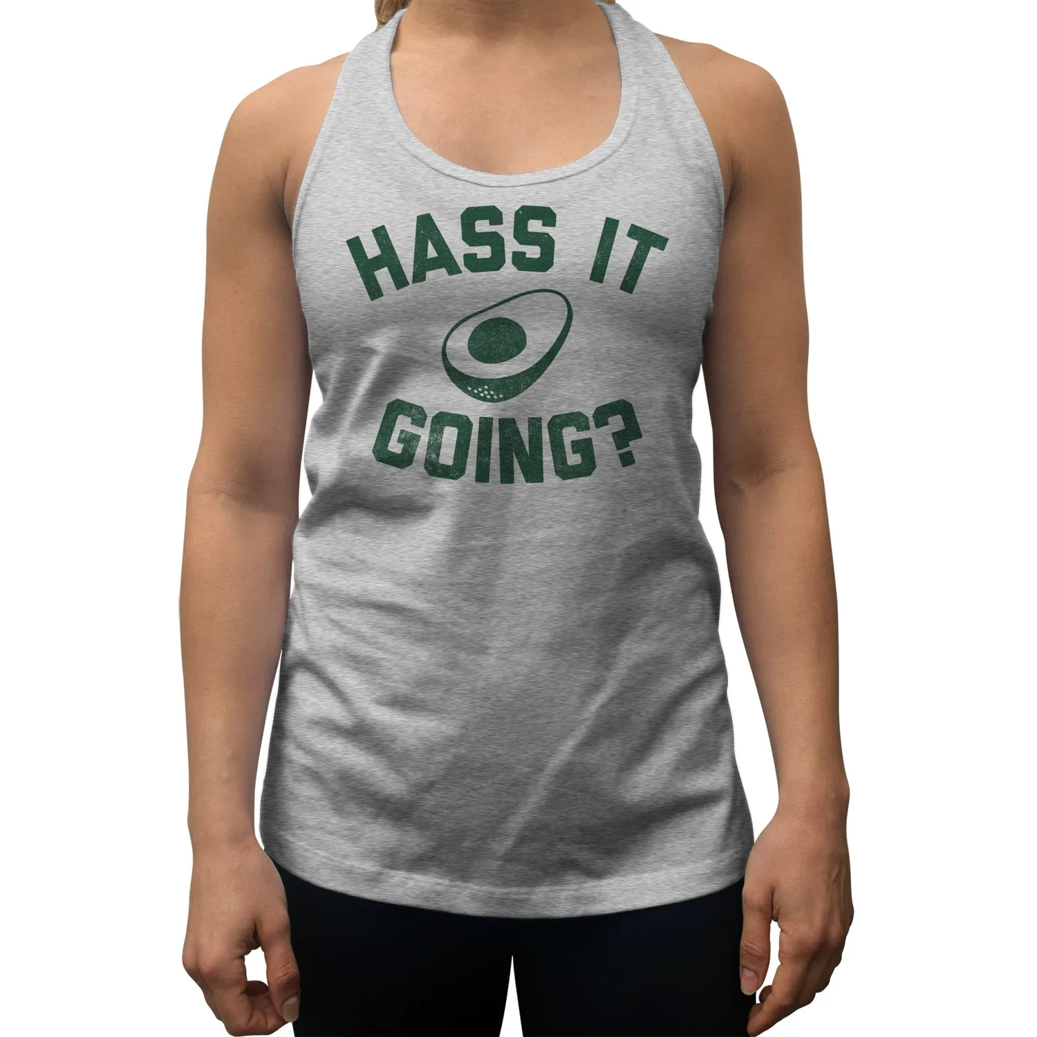 Women's Hass It Going Avocado Racerback Tank Top