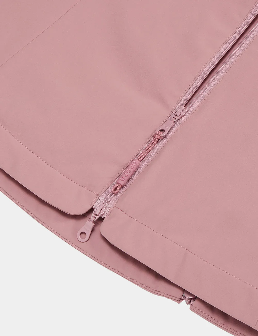 Women's Heated Sports Vest - Dusty Rose/Black