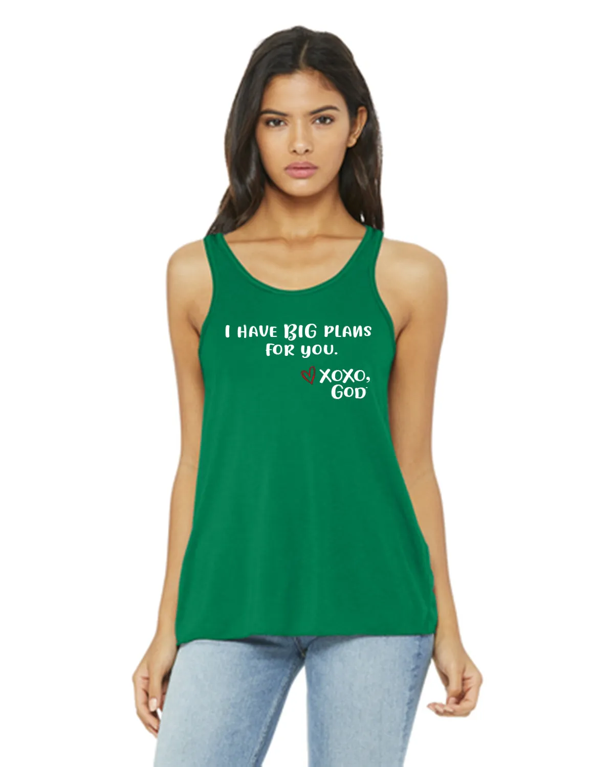 Women's Racerback Tank - I have BIG plans for you.